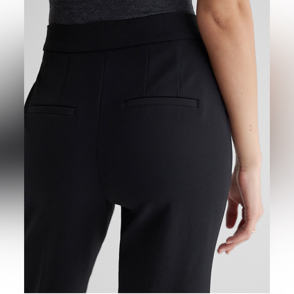 Express Editor High Waisted Flare Trouser - 8r - … - image 4